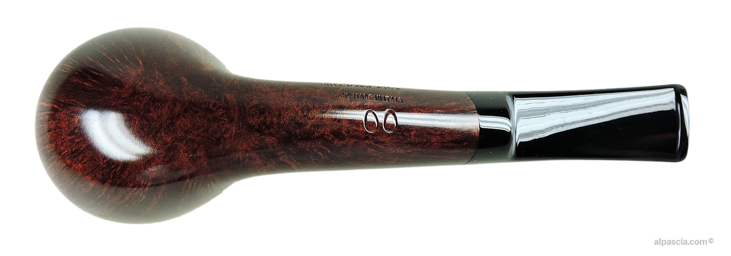 LAnatra 2 Eggs Pipe - Bottom view displaying official LAnatra 2 Uova maker stampings on the shank