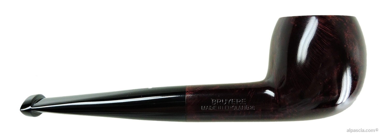 Dunhill Bruyere 2101 Group 2 Pipe - Right side view highlighting rounded bowl contours and fine grain detail