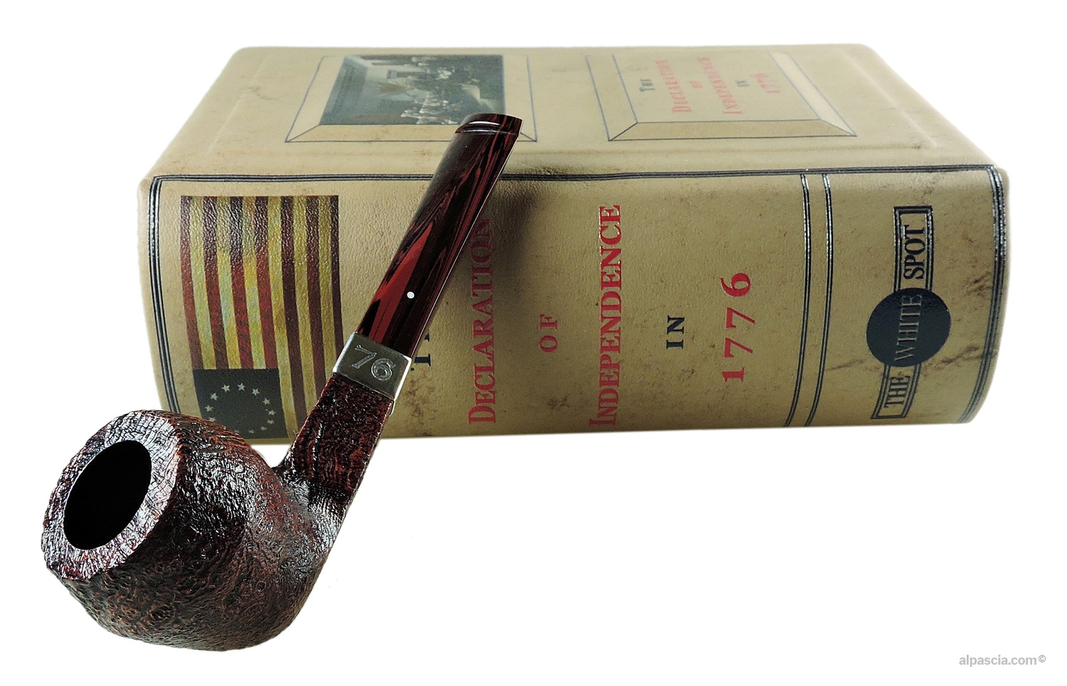 Dunhill Declaration of Independence Cumberland Pipe No. 12/19 - Pipe and box Presentation