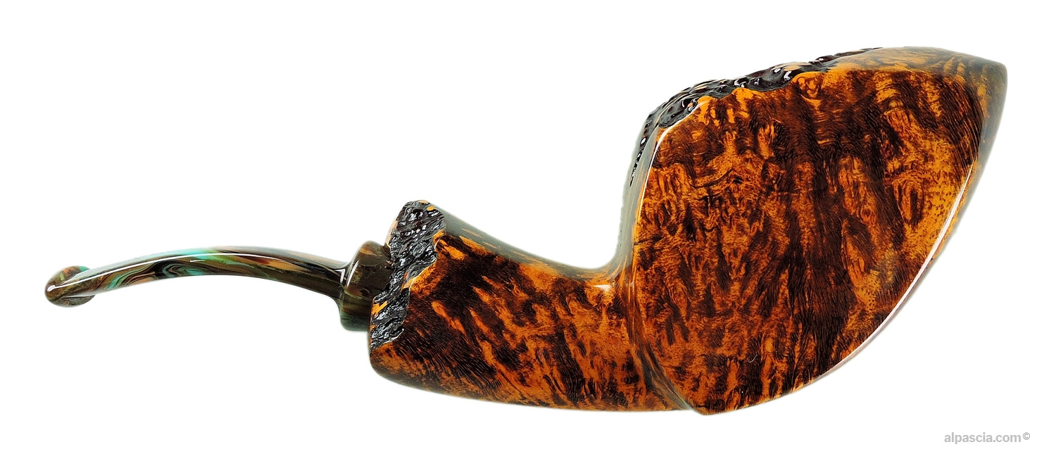 Peder Jeppesen Ida 4 Pipe - Right side view highlighting natural grain pattern and balanced proportions